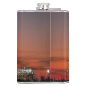 レッドスカイ宇宙シャトルアトランティス打ち上げ フラスク (裏面)