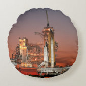 レッドスカイ宇宙シャトルアトランティス打ち上げ ラウンドクッション (正面)