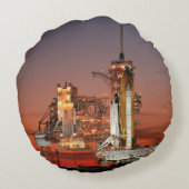 レッドスカイ宇宙シャトルアトランティス打ち上げ ラウンドクッション (裏面)