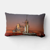 レッドスカイ宇宙シャトルアトランティス打ち上げ ランバークッション (裏面)