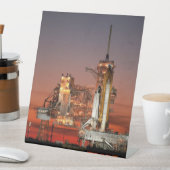 レッドスカイ宇宙シャトルアトランティス打ち上げ 台座サイン (インサイチュ)