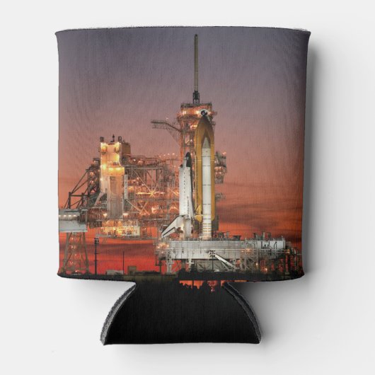 レッドスカイ宇宙シャトルアトランティス打ち上げ 缶クーラー (正面)