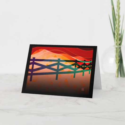 レッドスカイ羊飼いカード カード (正面)