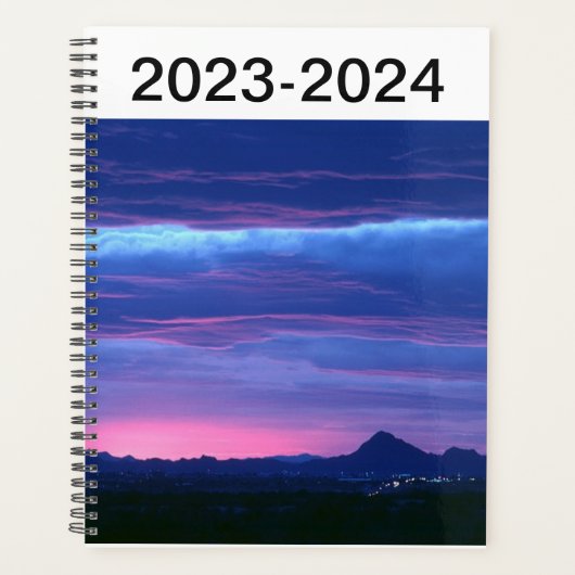 レッドスカイ – プランナー手帳 (正面)