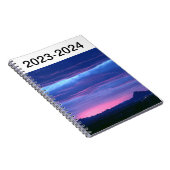 レッドスカイ – プランナー ノートブック (右側)