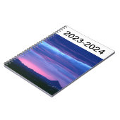 レッドスカイ – プランナー ノートブック (左側)