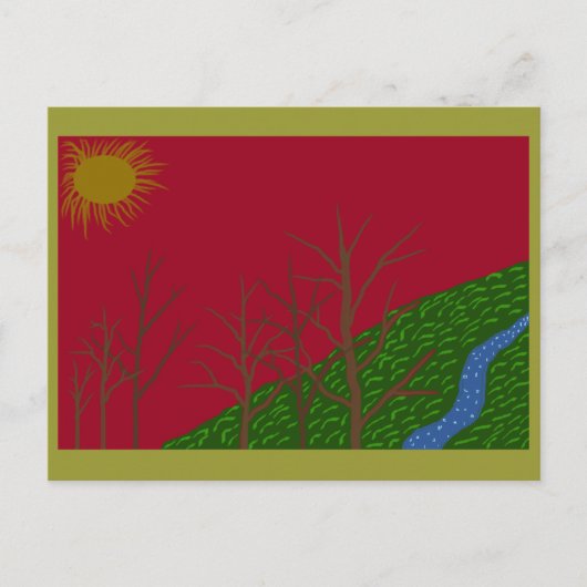 レッドスカイ ポストカード (正面)