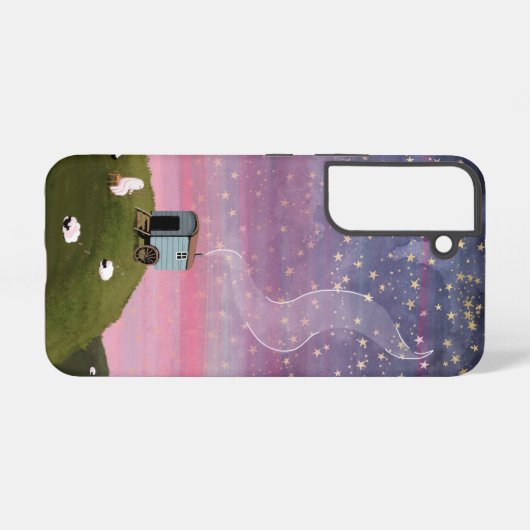 レッドスカイ SAMSUNG GALAXYケース (裏面横)