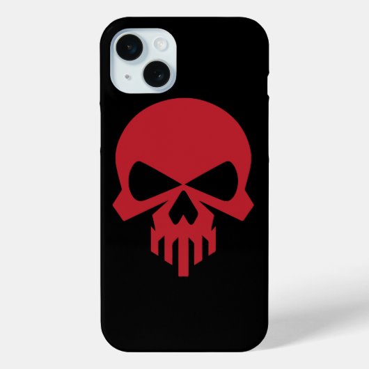 レッドスカル Case-Mate iPhoneケース (裏面)