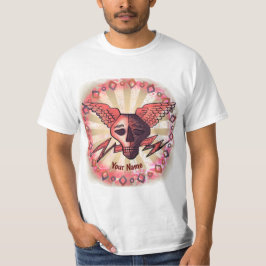 レッドスカルTシャツ Tシャツ