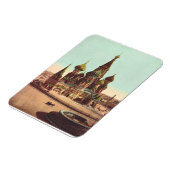 レッドスクエアモスクワ聖バジル教会 マグネット (左側)