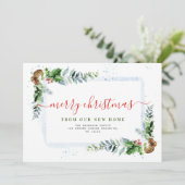 レッドスクリプトメリークリスマスムービングアナウンス シーズンカード (スタンド正面)