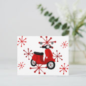 レッドスクーター ポストカード (スタンド正面)