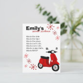 レッドスクーター 招待状 (スタンド正面)