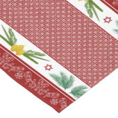 レッドスクートエットログパームズルラヴスクカデコレーション ショートテーブルランナー (コーナー)
