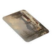 レッドスクールハウス(カントリーシーン) 1858 マグネット (右側)