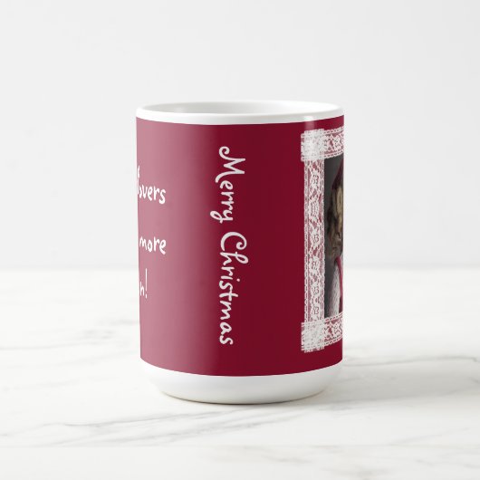 レッドスケーター人形クリスマスマグカップ コーヒーマグカップ (中央)