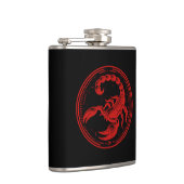 レッドスコーピオンアストロロジー〔占星術の〕十二宮図サイン蠍座 フラスク (右)