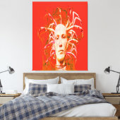 レッドスコーピオン キャンバスプリント (インサイチュ (寝室))