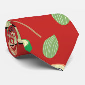 レッドスシ抽象芸術タイミニマモダンリスト ネクタイ (ロール)