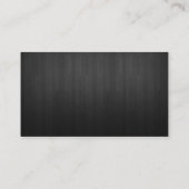 レッドスタイリッシュステージギタリスト 名刺 (裏面)