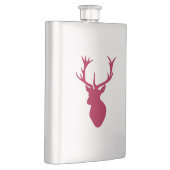 レッドスタグヘッドクリスマスまたはスタグパーティー フラスク (右)