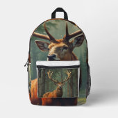 レッドスタッグ プリントバックパック (正面)