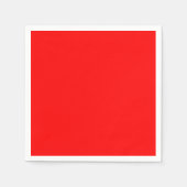 レッドスタンダードカクテルペーパーナプキン スタンダードカクテルナプキン (正面)