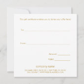 レッドスターズのクリスマスプレゼント証明書 (裏面)