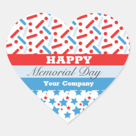 レッドスターズスプリンクルメモリアルデーイベントパーティー ハートシール