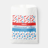 レッドスターズスプリンクルメモリアルデーイベントパーティー フェイバーバッグ (正面)