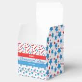 レッドスターズスプリンクルメモリアルデーイベントパーティー フェイバーボックス (オープン)