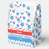 レッドスターズスプリンクルメモリアルデーイベントパーティー フェイバーボックス (オープン)