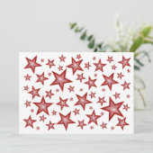 レッドスターズ招待ホワイト 招待状 (スタンド正面)