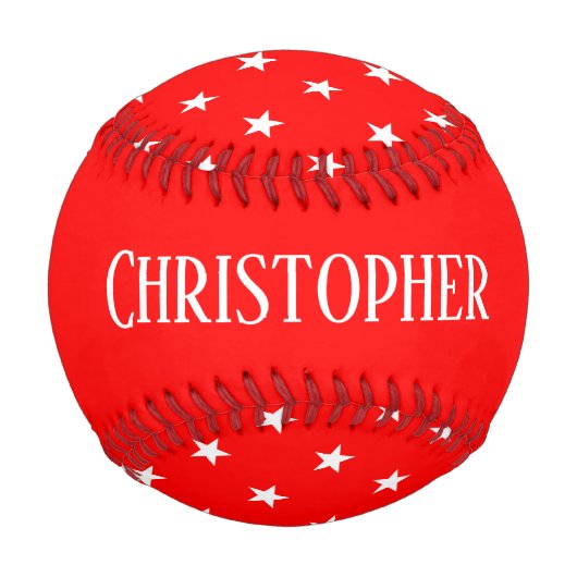 レッドスターズ野球 野球ボール (正面)