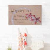 レッドスターフィッシュビーチ結婚式 横断幕 (インサイチュ)