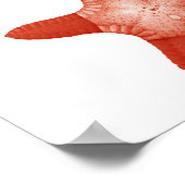 レッドスターフィッシュno.2ウォール航海のアートデコールプリント ポスター (角)