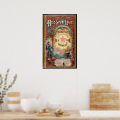 レッドスターラインNYCアントワープ汽船広告 ポスター (キッチン)