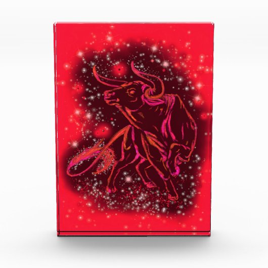 レッドスターランニングリーナイトのフォトブロックブル フォトブロック (正面)