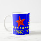 レッドスター第5誕生日マグ コーヒーマグカップ (左)