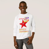 レッドスター5番誕生日シャツ (正面フル)