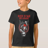 レッドスター・ツルヴェナ・ズヴェズダ Tシャツ (正面)