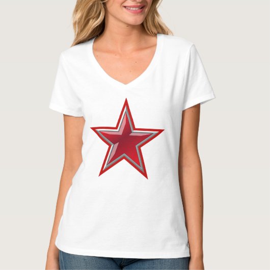 レッドスター Tシャツ (正面)
