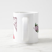 レッドスティレットとバタフライ専門マグカップ ジャンボコーヒーマグカップ (裏面)