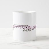 レッドスティレットとバタフライ専門マグカップ ジャンボコーヒーマグカップ (正面)