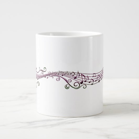 レッドスティレットとバタフライ専門マグカップ ジャンボコーヒーマグカップ (正面)