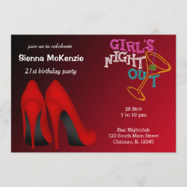 レッドスティレトスの誕生日 招待状