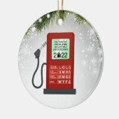 レッドステーションガス価格がクレジットスコアより高い セラミックオーナメント (左)