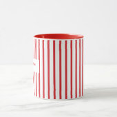 レッドストライプの先生コーヒー マグカップ (中央)