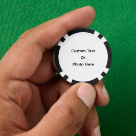 レッドストライプエッジのコンポジットポーカーチップ ポーカーチップ